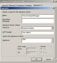 ISA Free Download Manager Signature