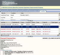 ISA Log Google Talk HTTPS Blocked