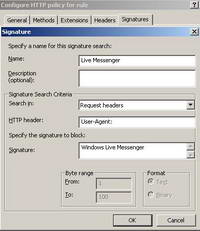 Windows Live Messenger Messenger Signature