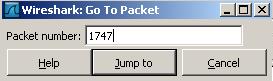 Go to Packet number 1747
