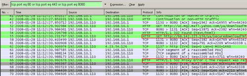 Wireshark The Download of Attachment Was Blocked Yahoo Mail