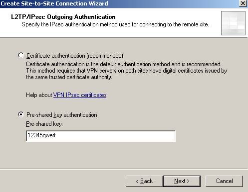 Outgoing Authentication on ISAB