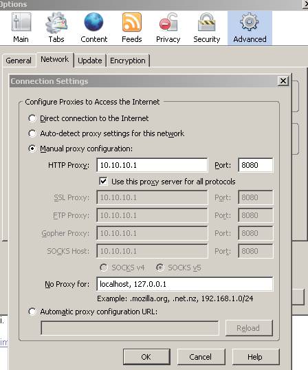 Optional: the Web Proxy