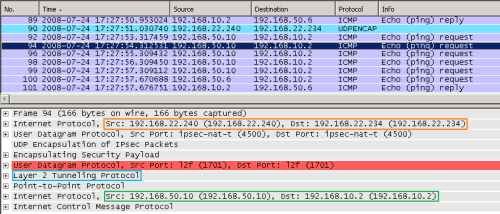 wireshark capture filter subnet