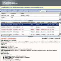 ISA Log CentOS No TLS