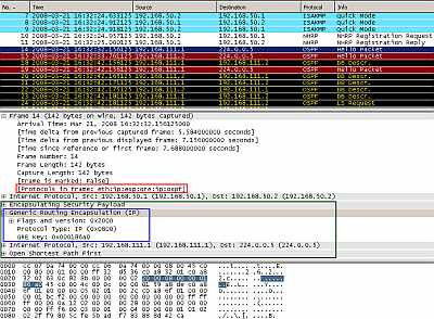 Cisco's DMVPN: OSPF Traffic between the Hub and the Spoke
