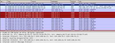 Wireshark Capture GRE Tunnels: Ping