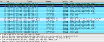 Wireshark Capture IPIP/IPsec