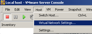 Virtual Network Settings
