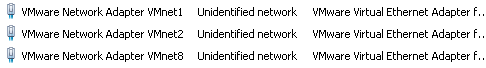 vmware player network settings